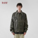 BJHG不计后果美拉德皮衣外套男款秋季新款休闲潮牌情侣机车夹克女
