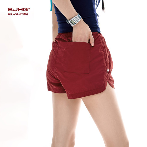 BJHG不计后果美式轻薄短裤女夏2026年新款潮牌运动透气休闲三分裤 - 图2