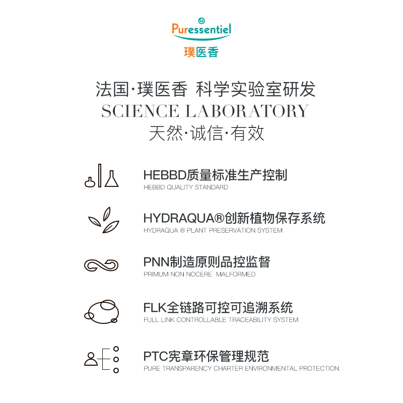 Puressentiel法国P家41除螨喷雾剂净化空气杀菌床上除螨虫璞医香_洗护清洁剂_卫生巾_纸_香薰 第2张