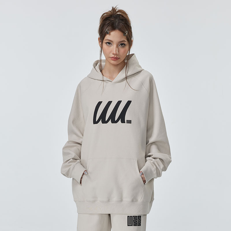 ufz 3u系列重磅440g斜纹春宽松卫衣 ufz卫衣