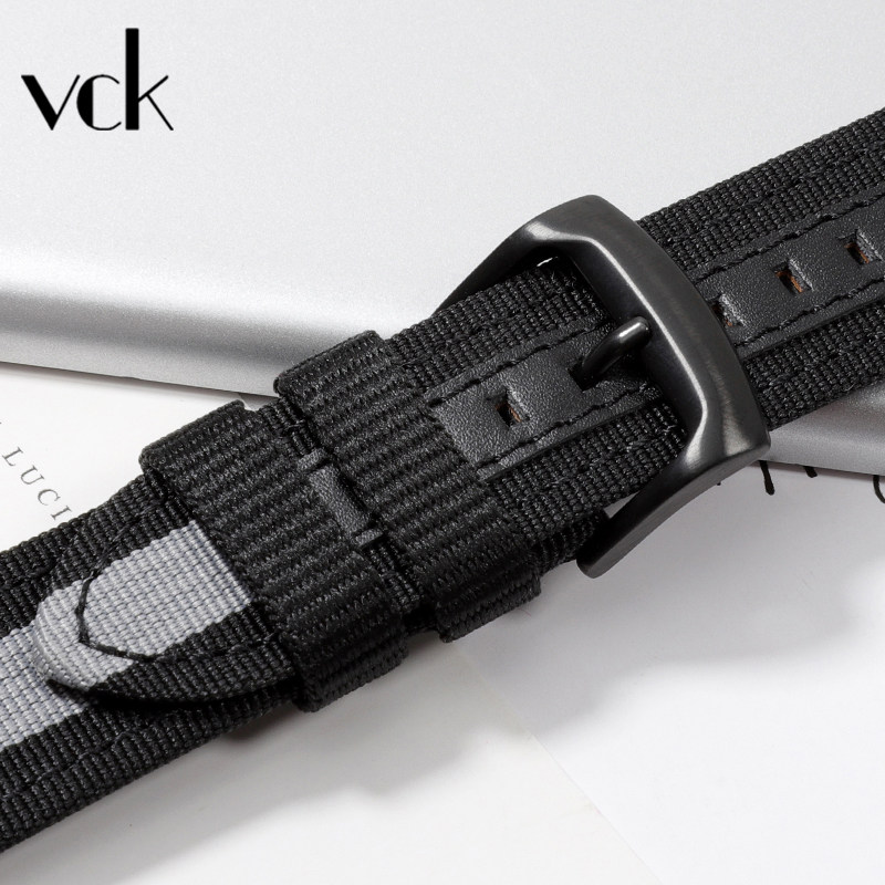 适配阿玛尼手表带尼龙帆布带男表 vck珠宝配件