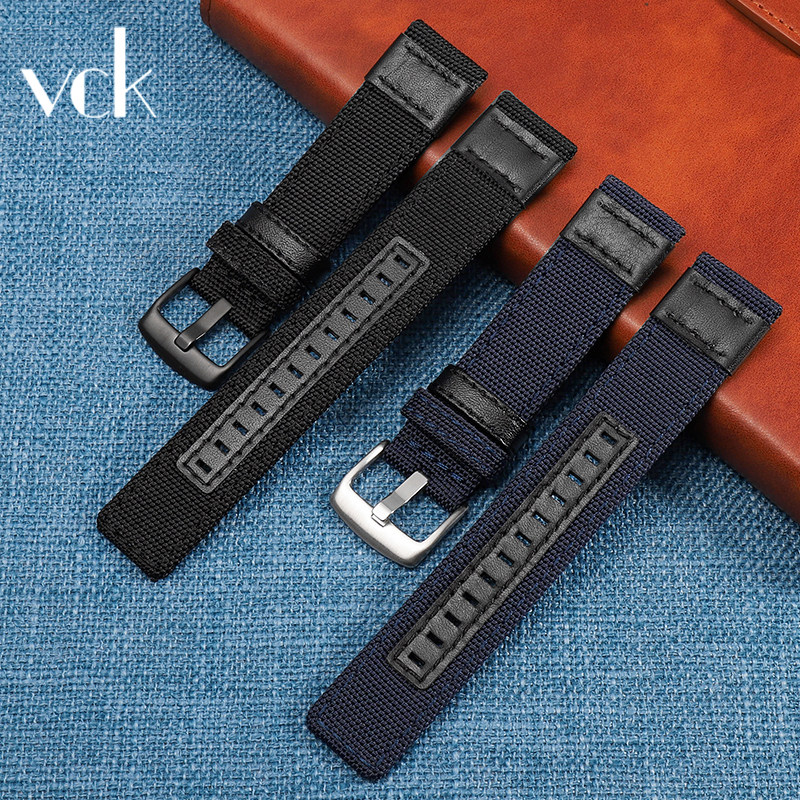 户外尼龙手表带适配jeep帆布表带男 vck珠宝配件