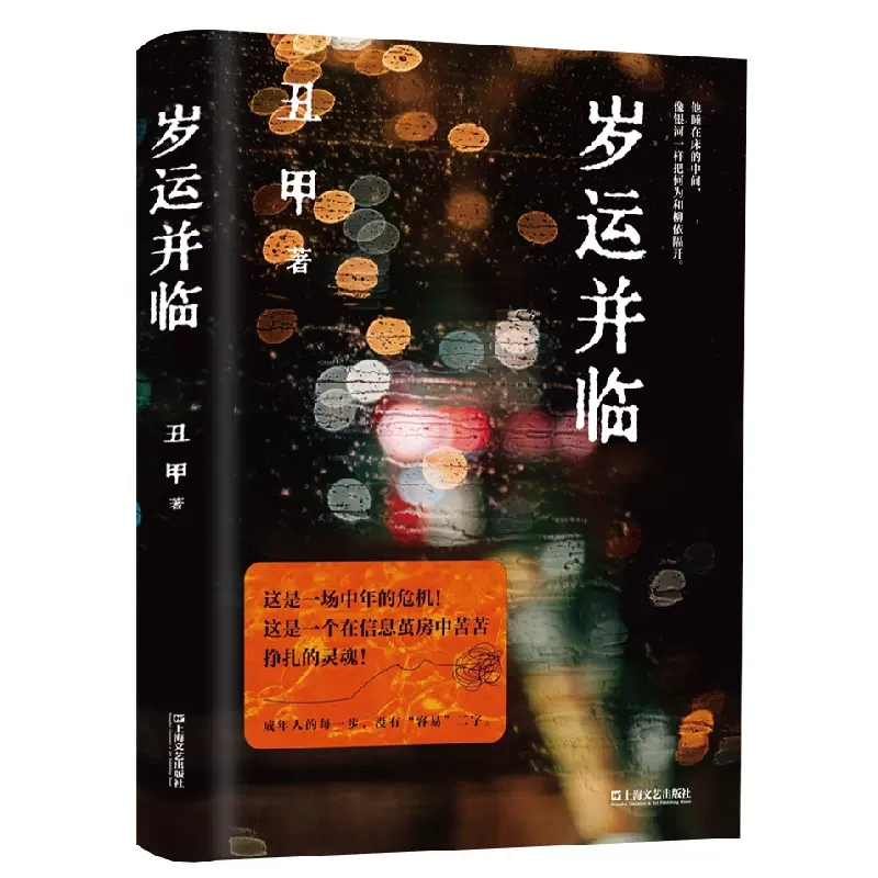 正版 岁运并临 丑甲全新长篇现实主义小说书 道尽成年人的辛酸痛点 教育双减内卷中的鸡血拼搏 信息茧房中失去自我 上海文艺社 - 图0