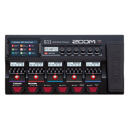 ZOOM效果器G3N G3XN G5N G6 G11电吉他综合效果器带鼓机LOOP录音 - 图3