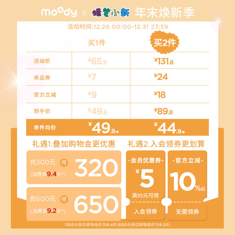 moody美瞳月抛疯狂动物城2合作冷泡乌龙茶彩色隐形眼镜2片zb