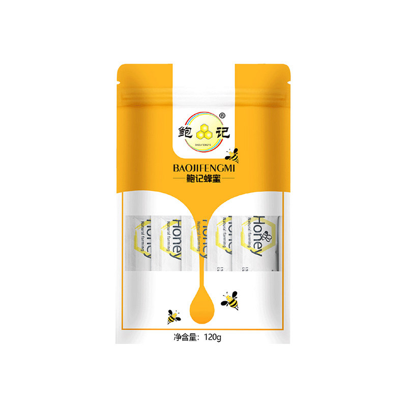 鲍记百花小包装独立包装便携百花蜜 李涛食品蜂蜜