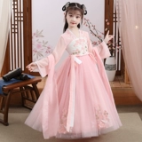 Ханьфу, осенняя детская юбка для принцессы, осеннее, китайский стиль, коллекция 2023