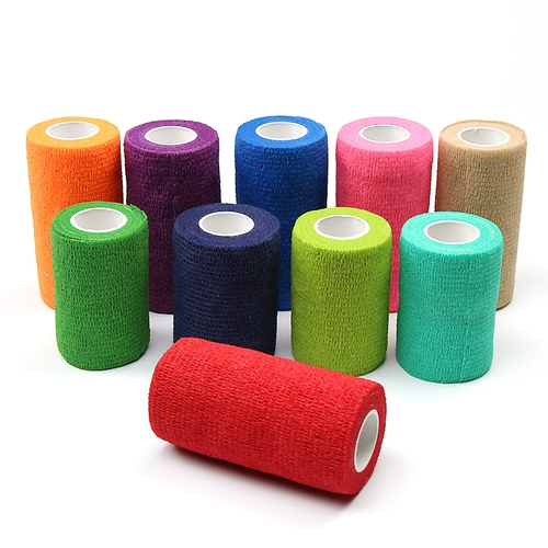 Эластичная самоклеющаяся спортивная марлевая эластичная повязка