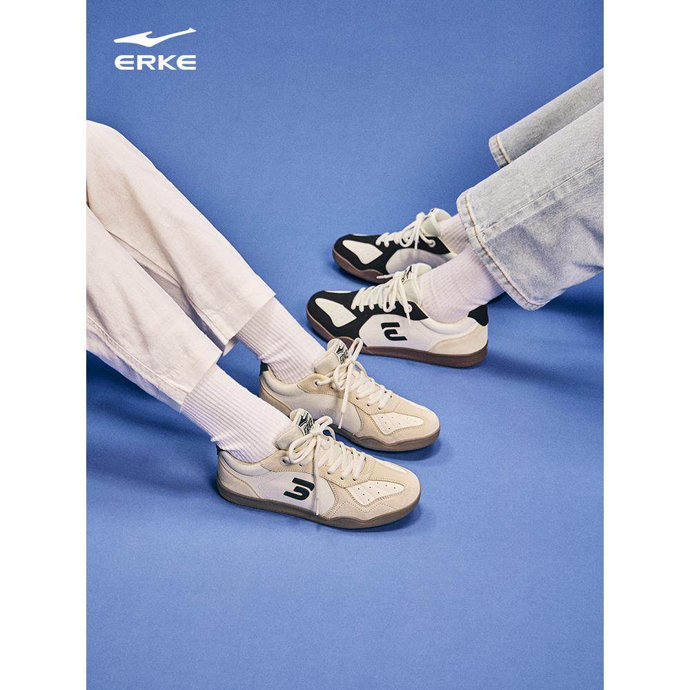 灵动鸿星尔克德训鞋男鞋复古板鞋秋季鞋子新款休闲鞋薄底运动鞋女,淘宝优惠券,粉丝福利购,淘宝优惠卷