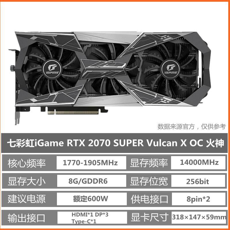 RTX 2070s Super 8G台式机独立拆机游戏显卡RTX 2080s 2060s - 图2