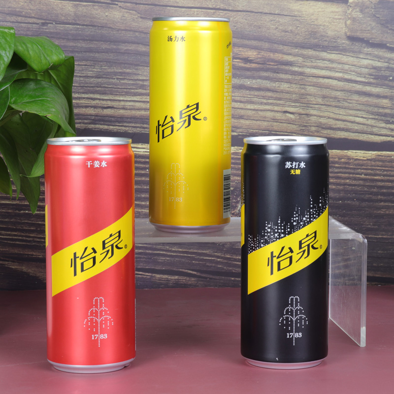 怡泉干姜水330ml*6罐装姜味汽水苏打水气泡水可口可乐旗下品牌 - 图2