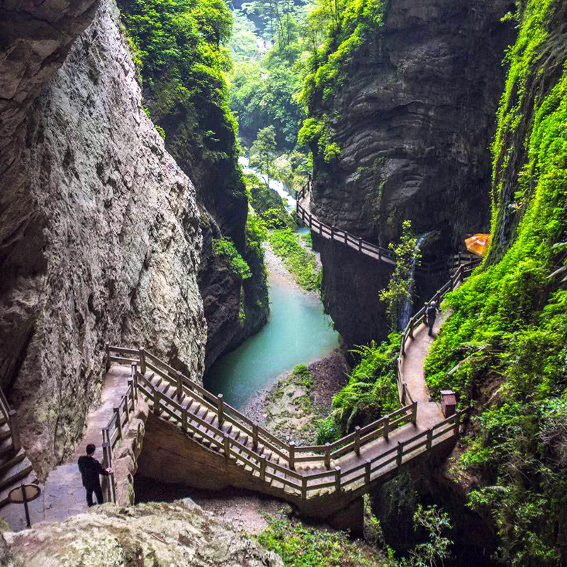 重庆武隆二日游仙女山天坑地缝乌江画廊天生三桥2天1晚两日旅游 - 图1