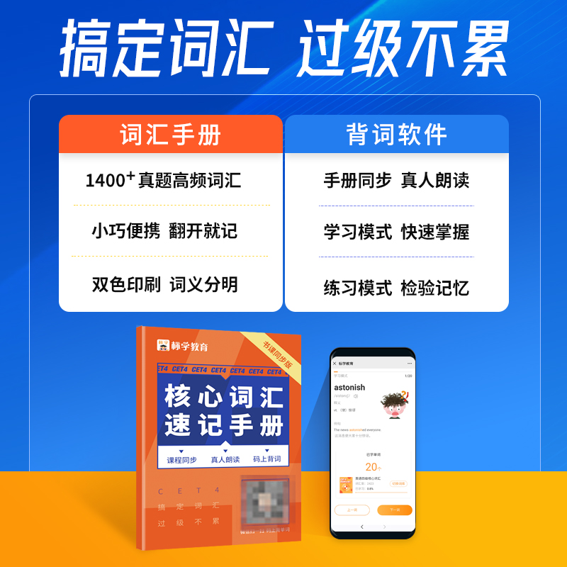 含12月真题】英语四六级真题试卷备考2024年6月考试模拟真题四六级通关资料大学cet46级听力单词书阅读翻译写作专项电子版火星标学 - 图1