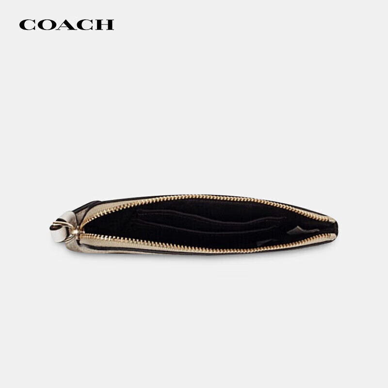 正品COACH/蔻驰女包经典时尚复古老花手拿包拉链钱包F58035