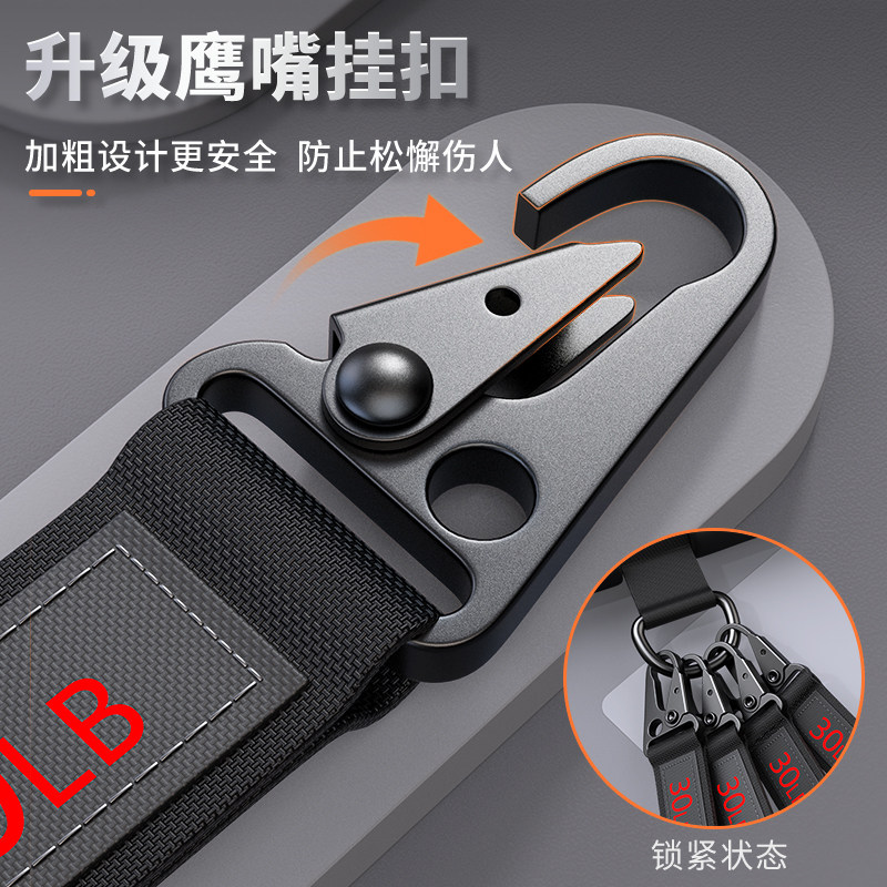 脚蹬拉力器仰卧起坐瘦肚子男弹力绳 钢铁肌肉运动拉力绳/拉力器