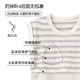 Langsha summer pure cotton pajamas women's home wear with chest pads