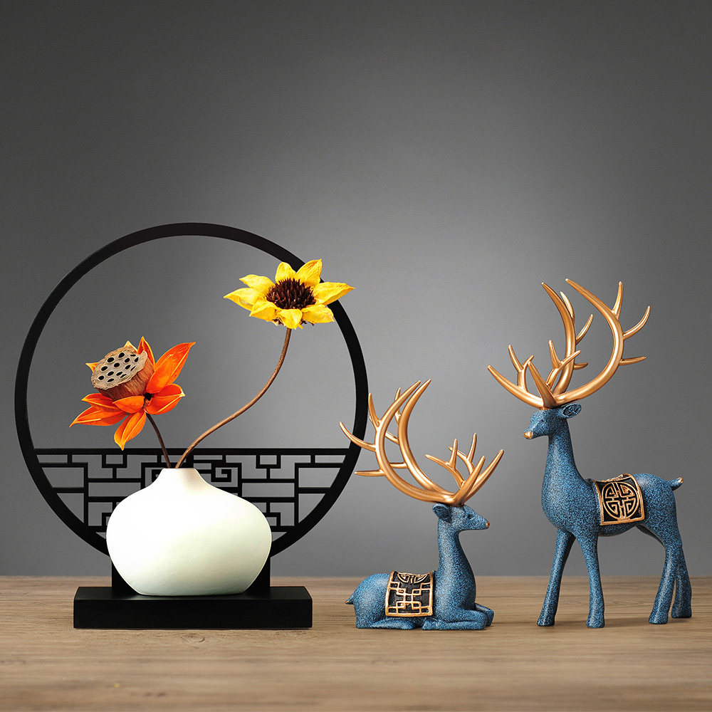 家居装饰品摆件客厅电视柜书柜房间布置摆设朋友闺蜜结婚礼物