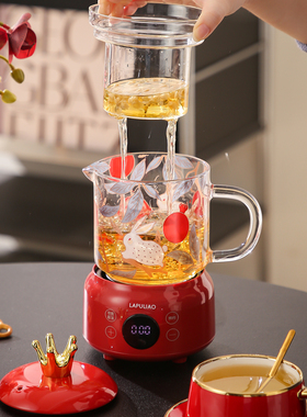 养生壶多功能家用办公室小型玻璃煮茶器花茶迷你保温水杯送礼物