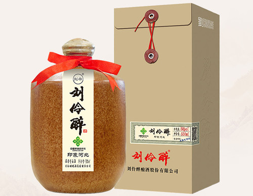 刘伶醉印象河北白酒54度500ml*6瓶整箱浓香型粮食固态酿造酒 - 图3