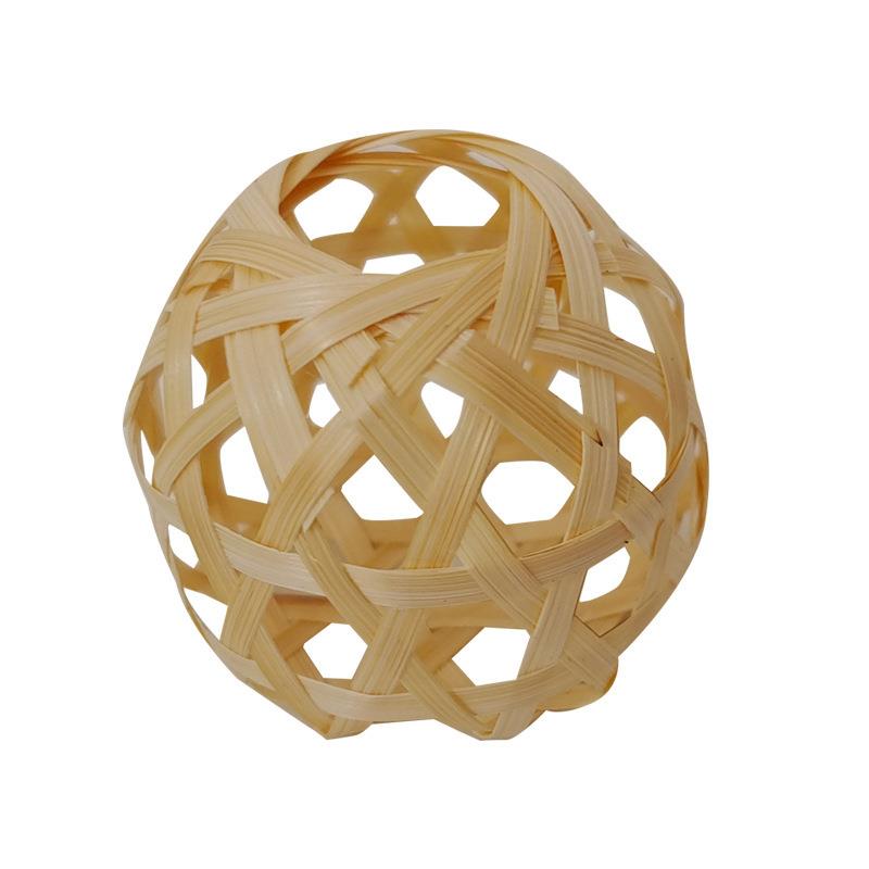 产地供应精品手工竹编小灯笼小鸟笼DIY竹质编织灯笼工艺品定制