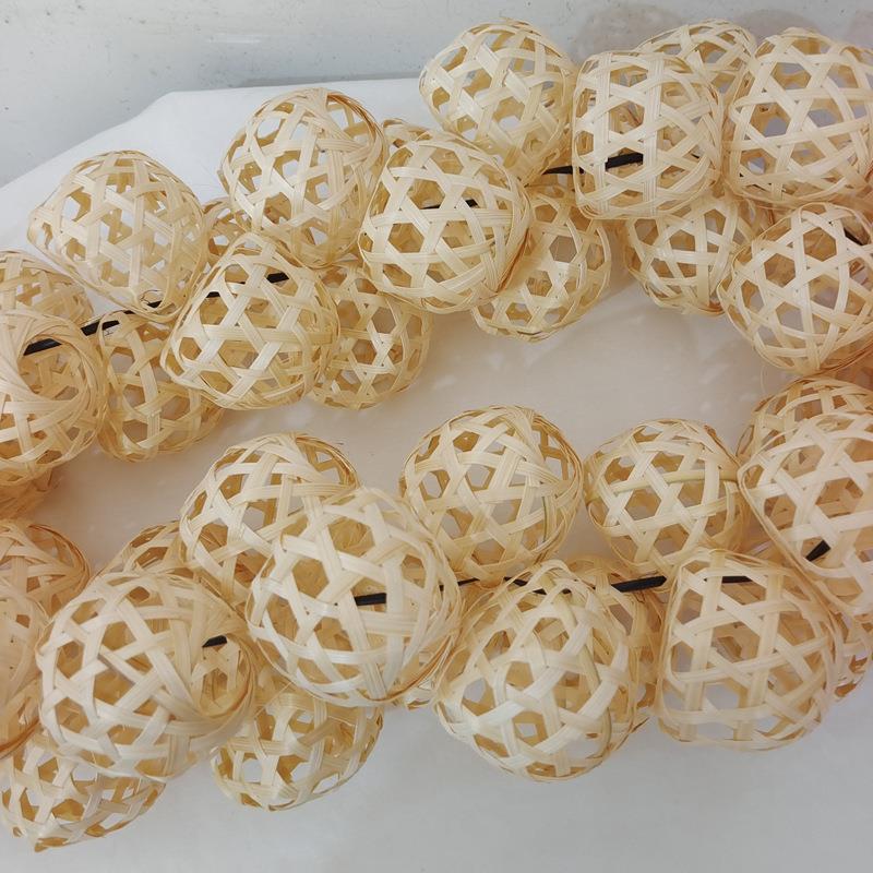 产地供应精品手工竹编小灯笼小鸟笼DIY竹质编织灯笼工艺品定制