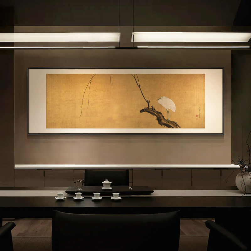 新中式祥云宫阙客厅沙发背景墙装饰画酒店民宿餐厅大气高端挂画,淘宝优惠券,粉丝福利购,淘宝优惠卷