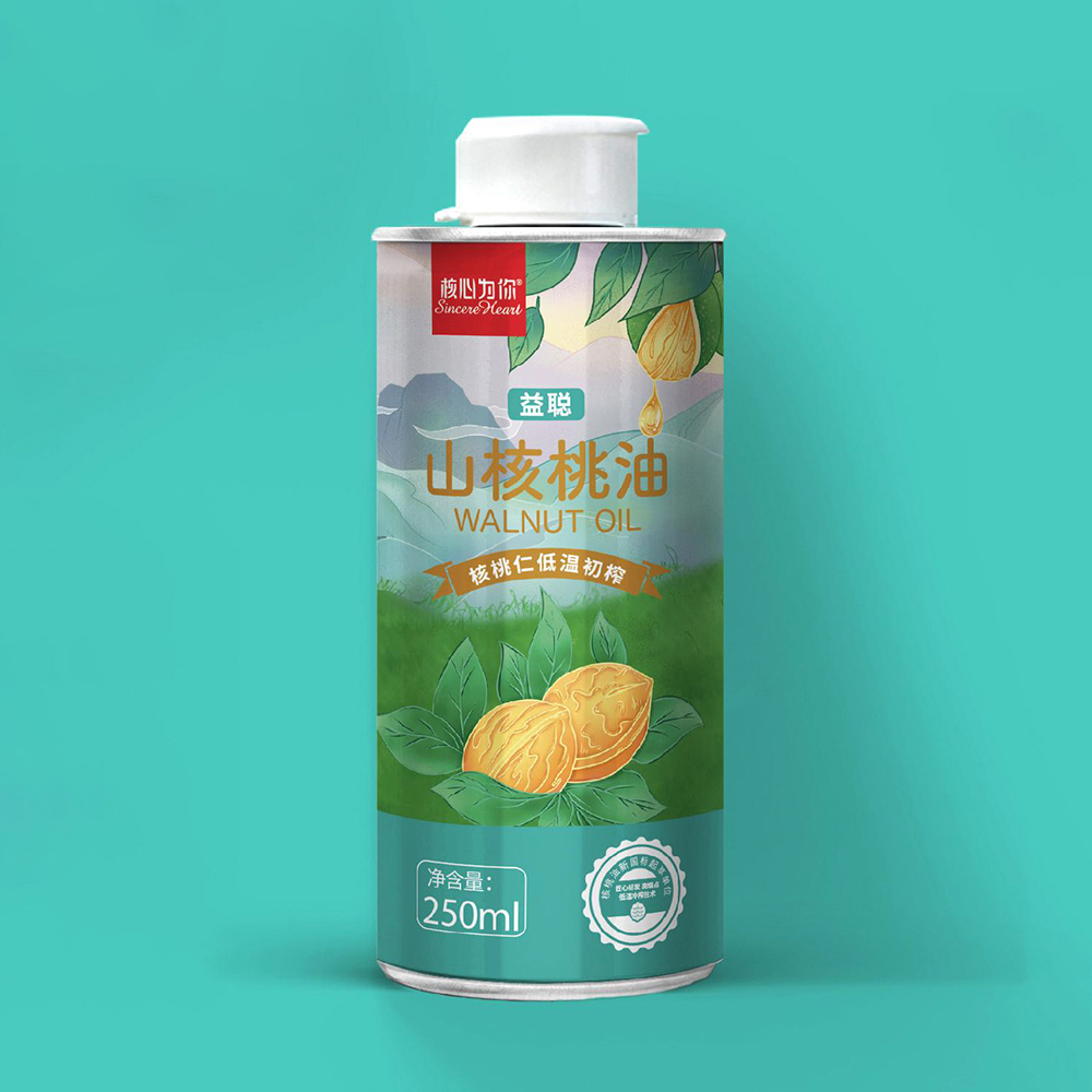 核心为你益聪山核桃油250ml*2瓶礼盒装