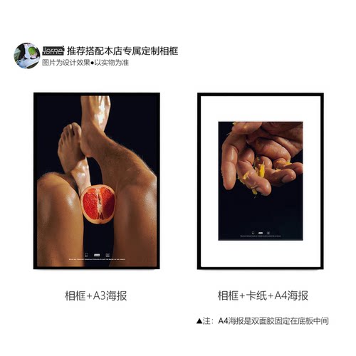 POSTERBOY水果装饰画/A4相纸海报/A3艺术纸氛围装饰M144 - 图0