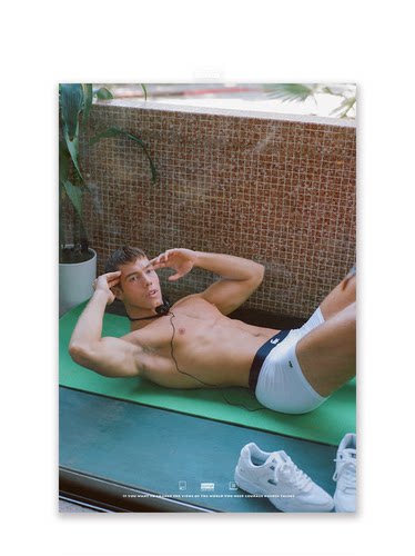 POSTERBOY性感男模DerekChadwick海报/内裤杂志大片夏日装饰画 - 图3