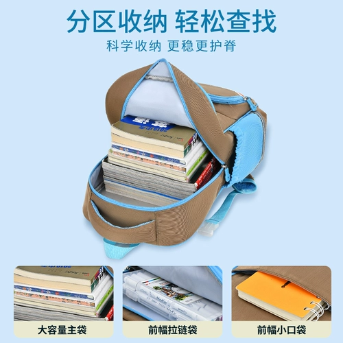 Вместительный и большой школьный рюкзак со сниженной нагрузкой, защита позвоночника