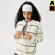 AR striped cardigan half velvet ເຄື່ອງນຸ່ງຫົ່ມເຮືອນສາມາດໃສ່ໄດ້ນອກ 2026 ພາກຮຽນ spring ແລະ summer ຊຸດນອນອົບອຸ່ນສໍາລັບແມ່ຍິງ