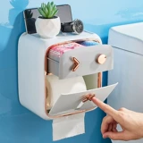 Легкая роскошная высокая сеть красная ванная комната для ткани стена -водонепроницаемая туалетная картонная коробка для туалетной картонной коробки для туалета