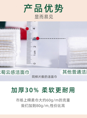 尔木萄洗脸巾一次性纯棉