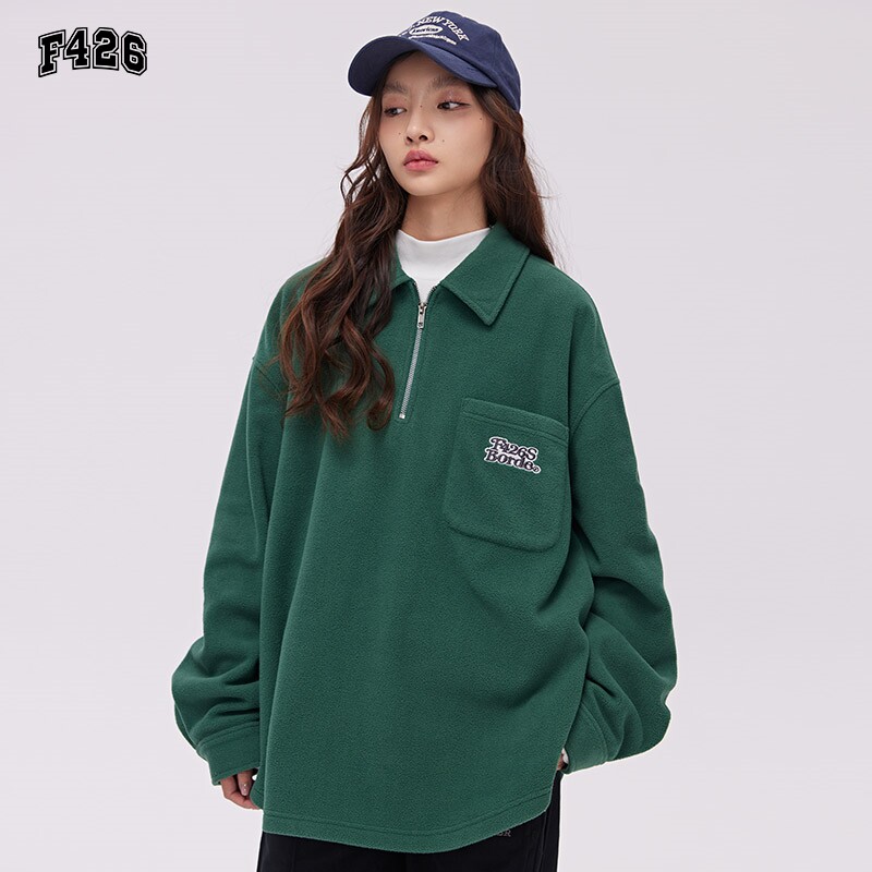 【f426官方店】国潮牌情侣街头衬衫 f426Polo衫