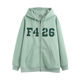 F426 national fashion brand couple loose cardigan sweater jacket