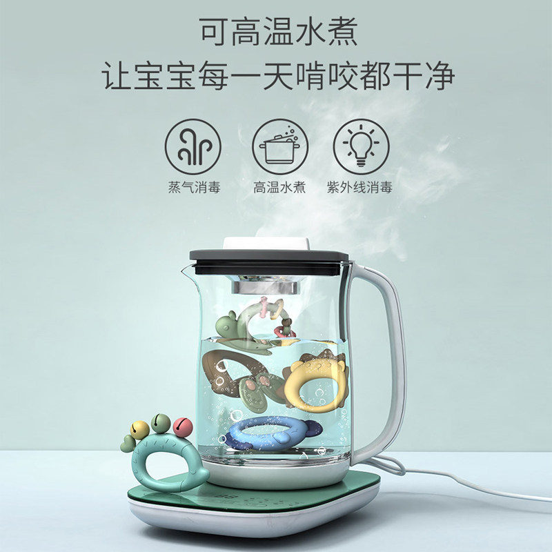 新生婴儿玩具牙胶可啃咬胶手摇铃 jfree摇铃