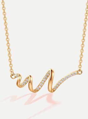 范家同款轻奢小众设计高级感项链女夏锁骨链网红生日礼物爆款