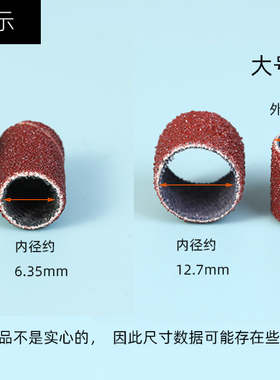 砂纸圈打磨头砂轮砂纸磨头电磨崖柏玉石平面抛光头配件沙纸圈砂圈