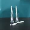 Spittoon brush Dental Oral Toilet Short Small Handle Bathroom Toilet Decontamination Double Head Plastic Dead Angle Brush