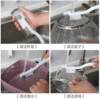 Spittoon brush Dental Oral Toilet Short Small Handle Bathroom Toilet Decontamination Double Head Plastic Dead Angle Brush