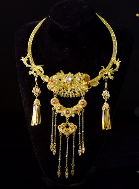 新中式明制缨络秀禾项链古风汉服