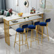 Double-layer bar tables and chairs new product promotion