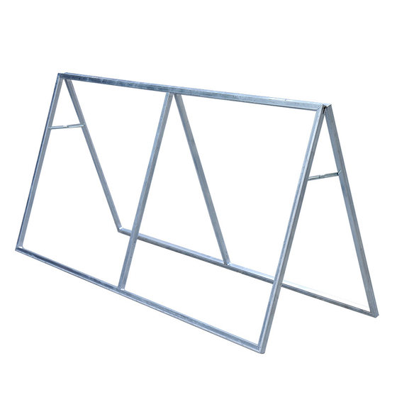 Double-sided folding sports marathon a-frame outdoor