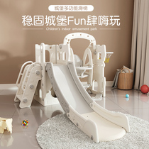 Sliding slides to thicken childrens toys Indoor small slides Slides Plastic Baby Slides can be folded for home