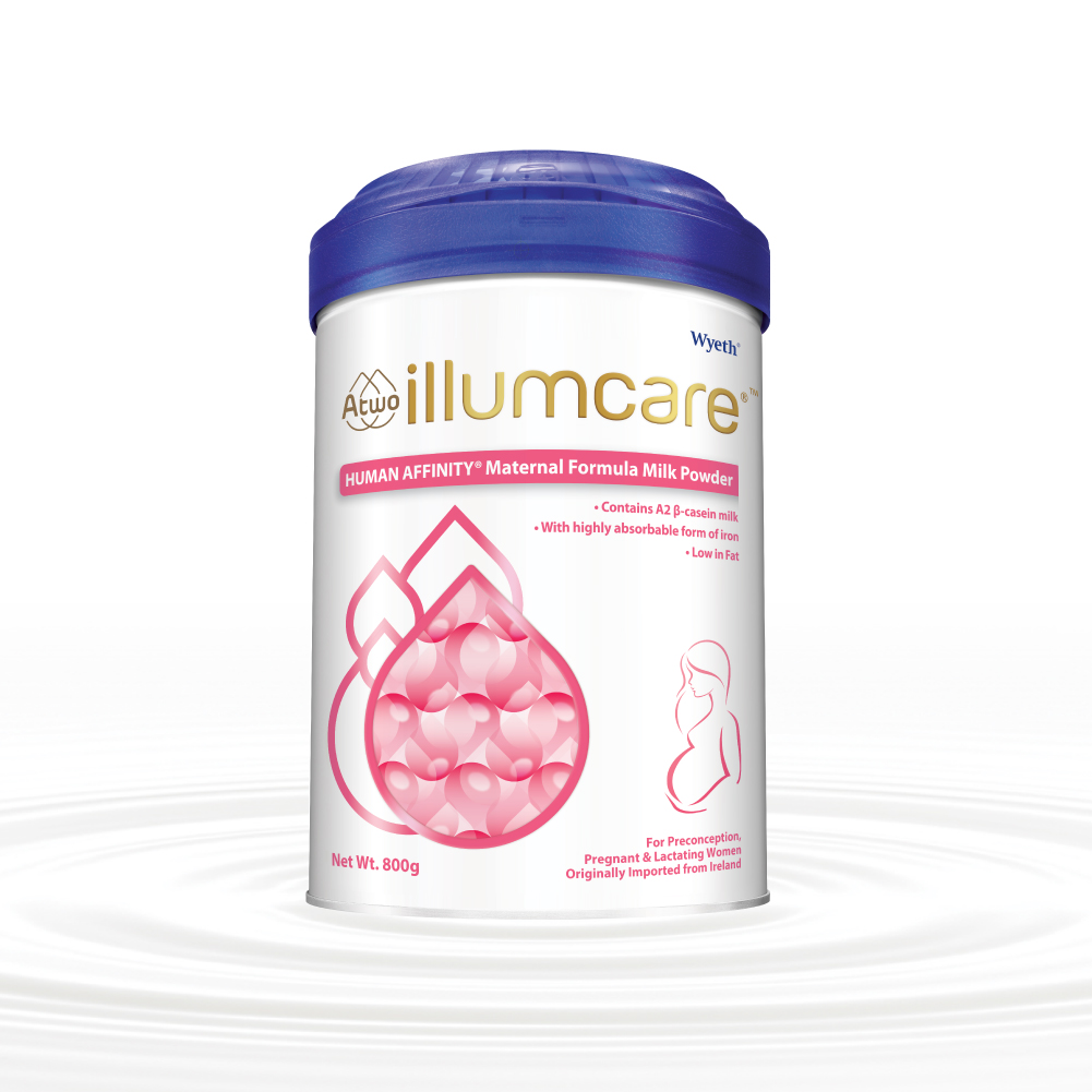 illuma启赋海外旗舰店【新】惠氏启赋a2启韵亲和人体孕产妇配方孕妇奶粉妈妈奶粉800g0