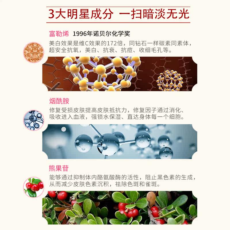 军博士德方焕颜美即3号富勒烯原液 军博仕瑞影液态精华