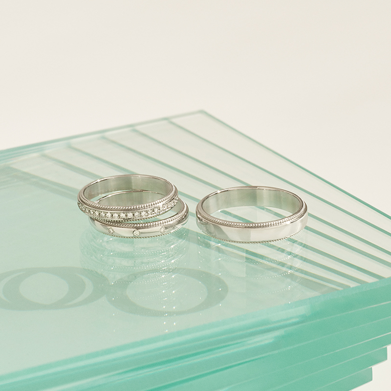 I-PRIMO对戒 FREY丰饶之神 真钻黄金铂金情侣婚戒 iprimo艾璞俪梦 - 图0