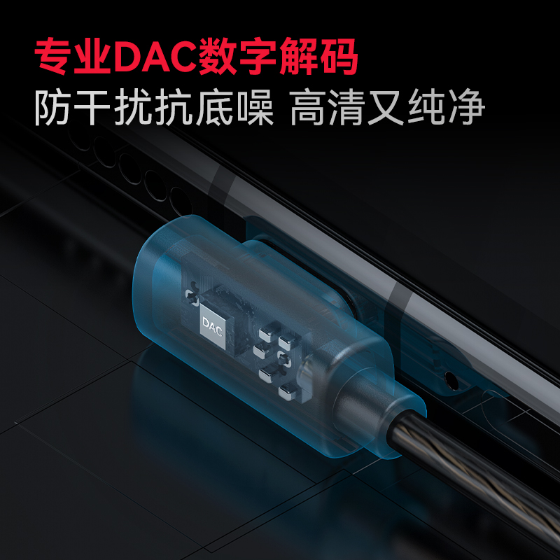 Edifier gaming headset wired typec interface ear-mounted in-ear mobile phone laptop e-sports dedicated