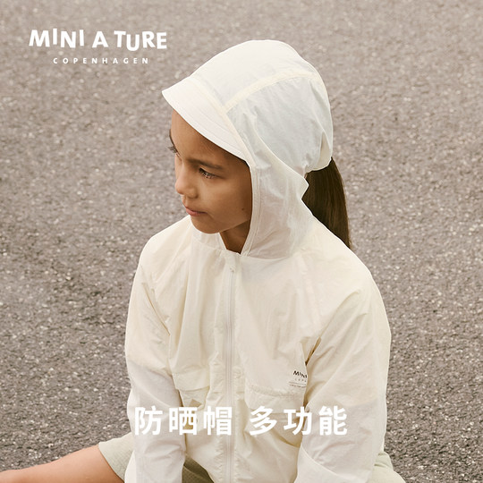 Tragbare MINIATUR-Sonnenschutzkleidung UPF50+