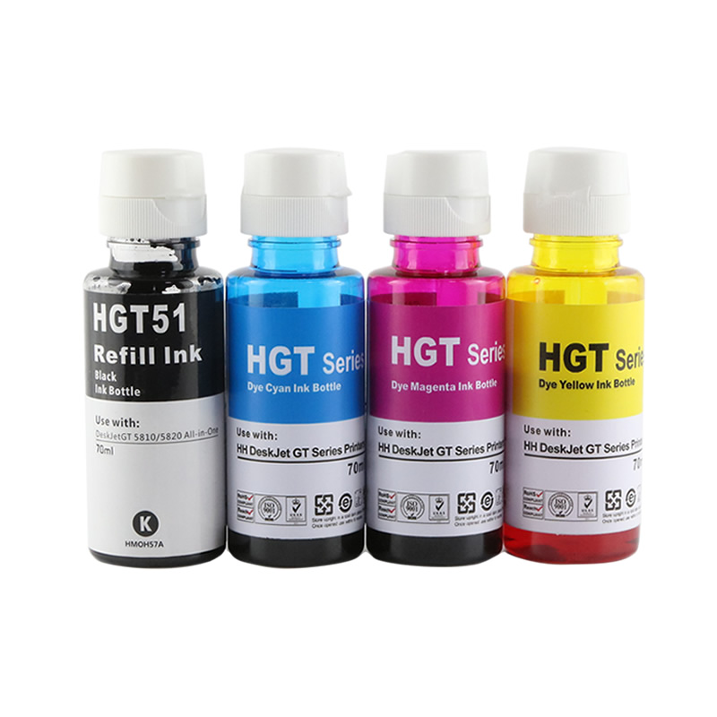 适用HP惠普tank519打印机墨水DeskJet GT5810  GT53XL/52 Ink tank518 508 118 511 538 531墨盒618连供墨水 - 图0